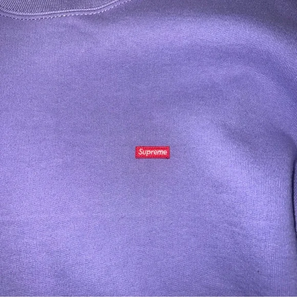 Supreme small box logo crewneck